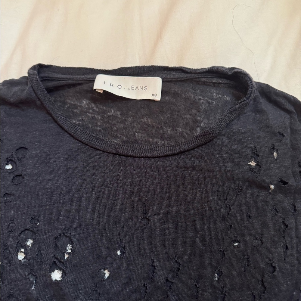 IRO Distressed Tee